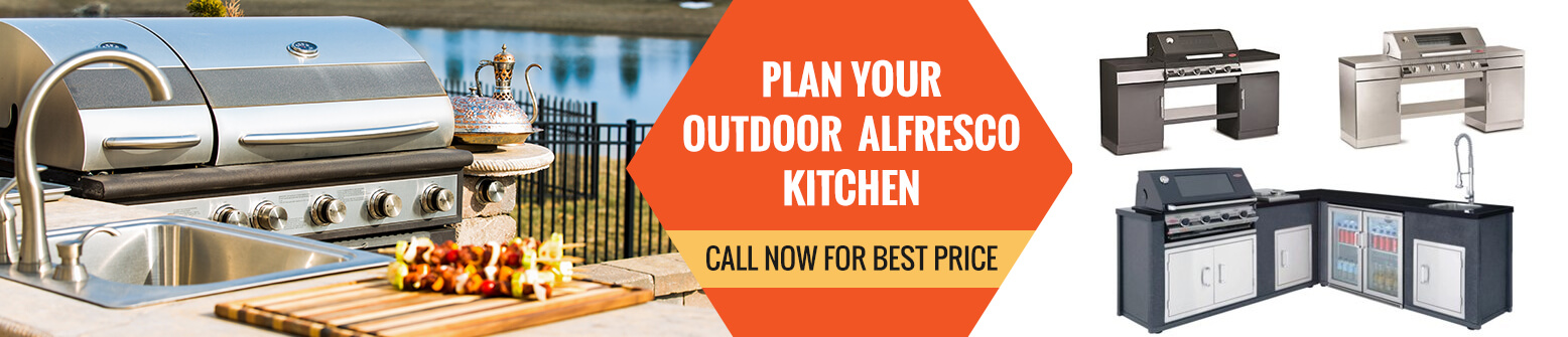 Outdoor Kitchen Cabinets, Cupboard & Accessories for Sale